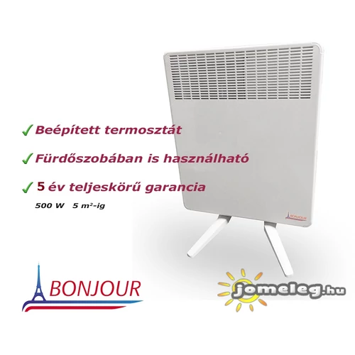 BONJOUR ErP 500 W elektromos fűtőpanel (új modell)
