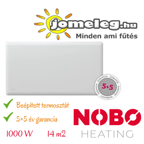 NOBO Tromso 1000 W - NOBO fűtőpanel - elektromos radiátor