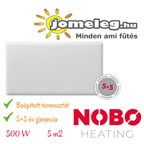 NOBO Tromso 500 W - NOBO fűtőpanel - elektromos radiátor