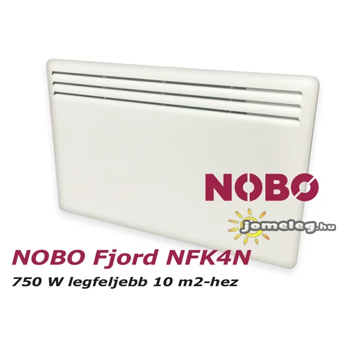 NOBO Fjord NFK4N 07 (750 W) elektromos fali fűtőpanel (új modell)
